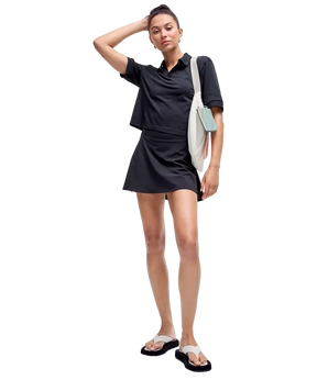Lululemon Lightweight High-Rise Tennis Skirt Black