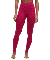 Lululemon Align High-Rise Pant 28" Leopard Daisy Desert Red Magenta Smoke