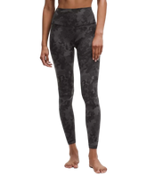 Lululemon Align High-Rise Pant 28" Hidden Heritage Lace Black Multi
