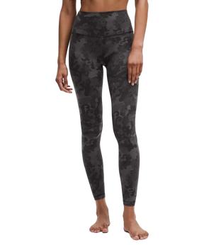 Lululemon Align High-Rise Pant 28" Hidden Heritage Lace Black Multi