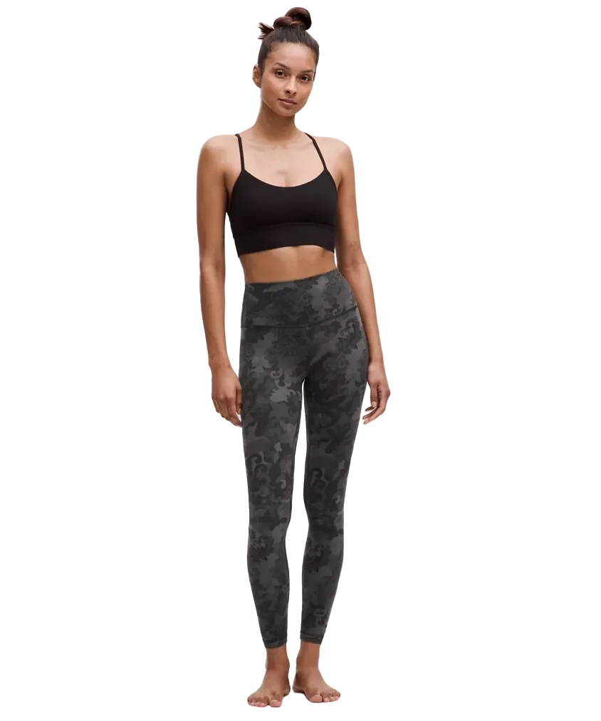 Lululemon Align High-Rise Pant 28" Hidden Heritage Lace Black Multi