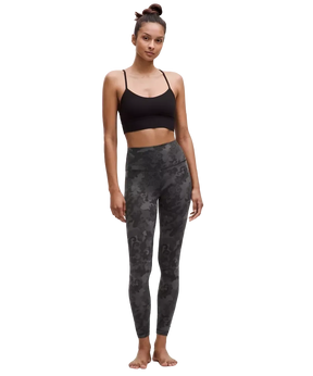 Lululemon Align High-Rise Pant 28" Hidden Heritage Lace Black Multi