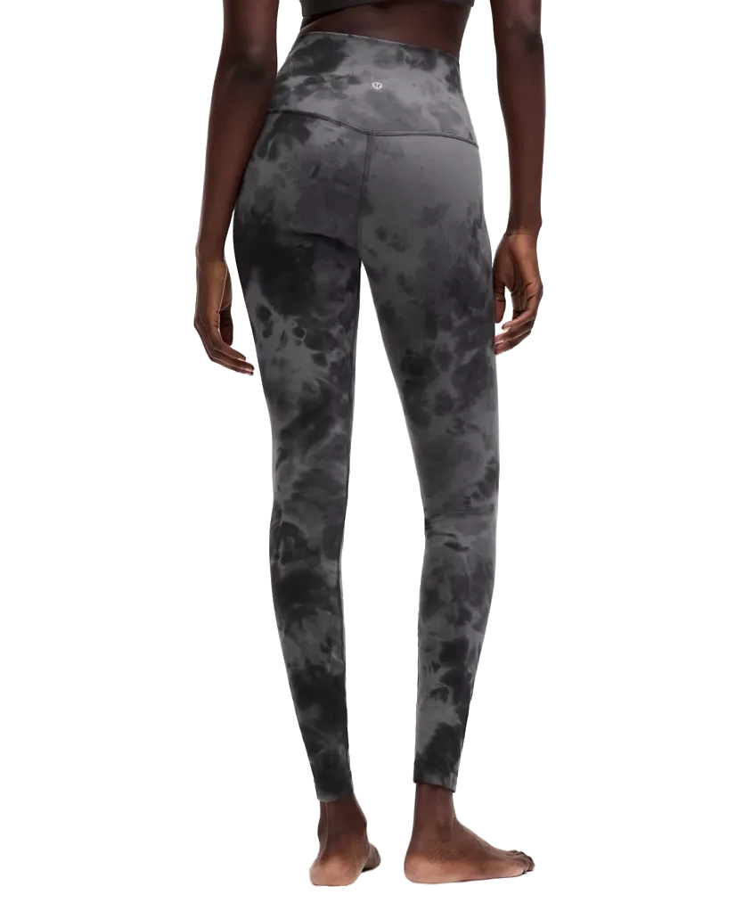 Lululemon Align High-Rise Pant 28" Diamond Dye Pitch Grey Graphite Grey