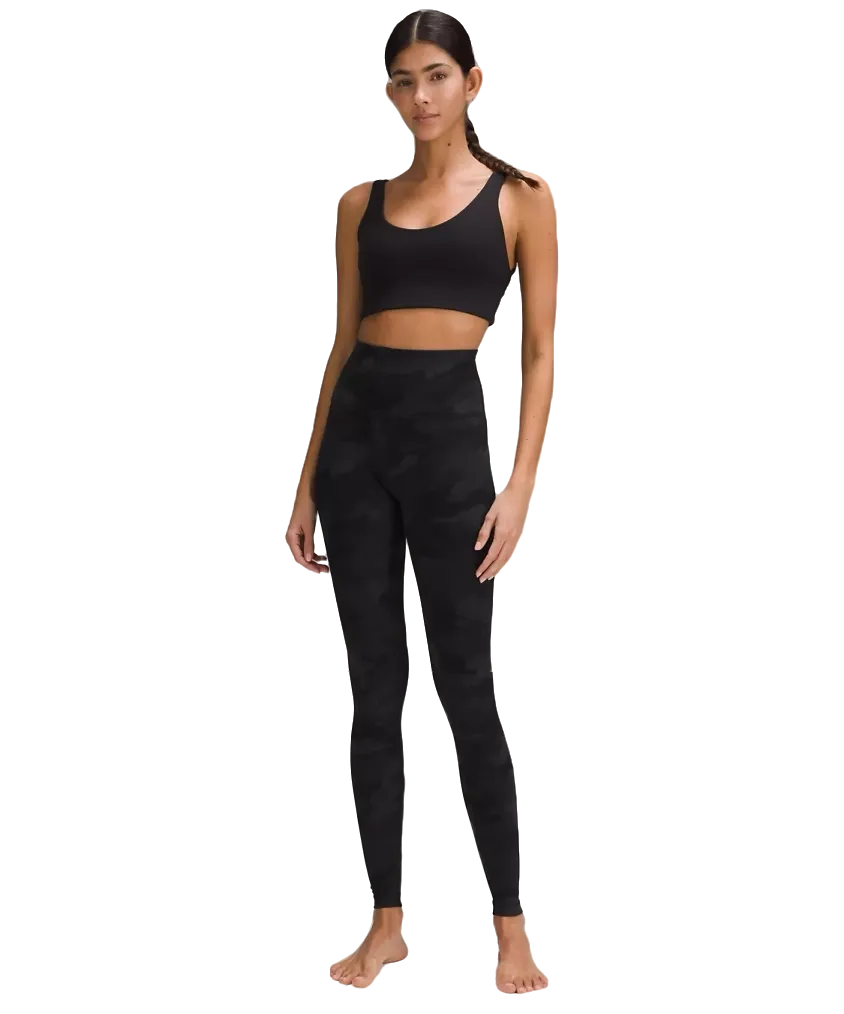 Lululemon Align High-Rise Pant 28" Heritage 365 Camo Deep Coal Multi