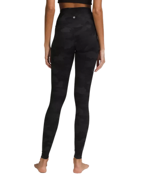 Lululemon Align High-Rise Pant 28" Heritage 365 Camo Deep Coal Multi
