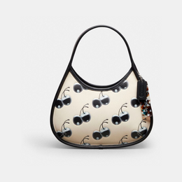 Ergo Bag In Coachtopia Leather With Cherry Print