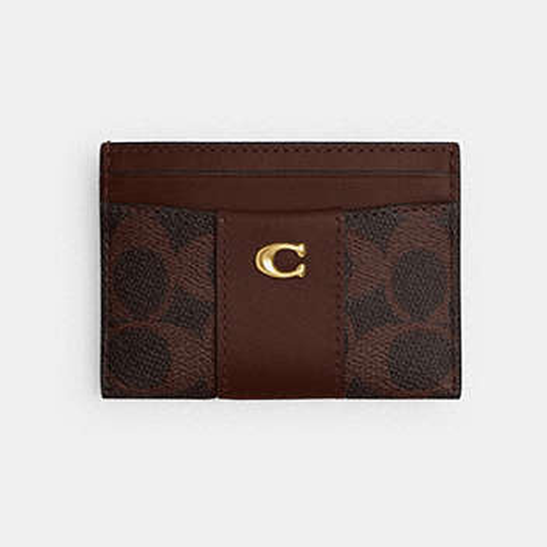 Essential Card Case In Signature Canvas
