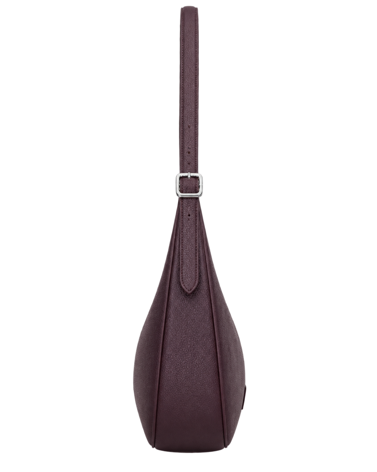 Essential L Crossbody bag Eggplant - Leather