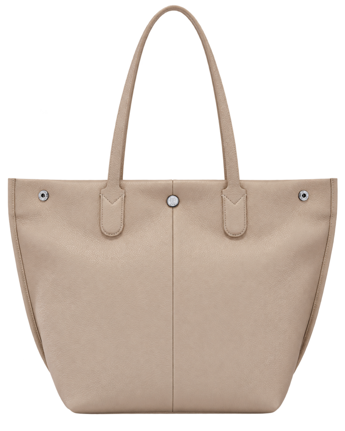 Essential L Tote bag Clay - Leather
