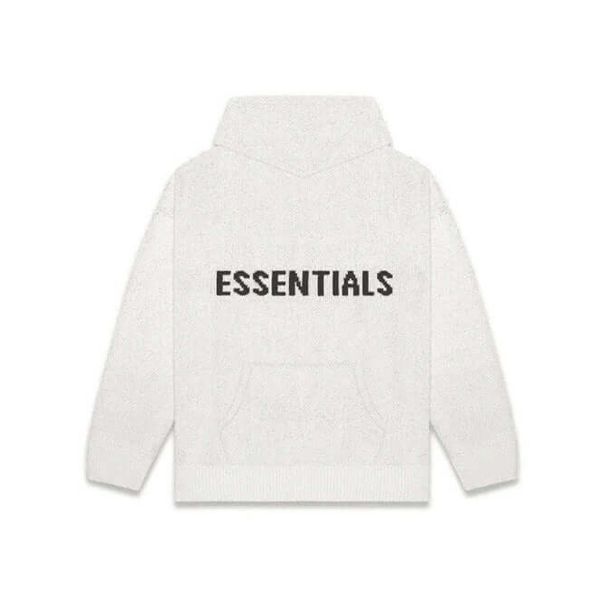 Essentials Knit Hoodie Oatmeal