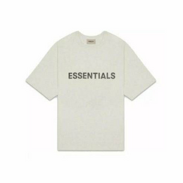 Essentials SS20 Oatmeal Short Sleeve T shirt