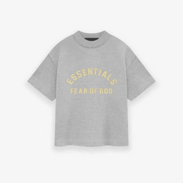 Essentials Tee SS24 - Light Heather Grey