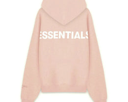 FOG Essentials SS19 3M Reflective Hoodie Blush