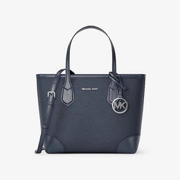 Eva Extra-Small Saffiano Leather Convertible Tote Bag