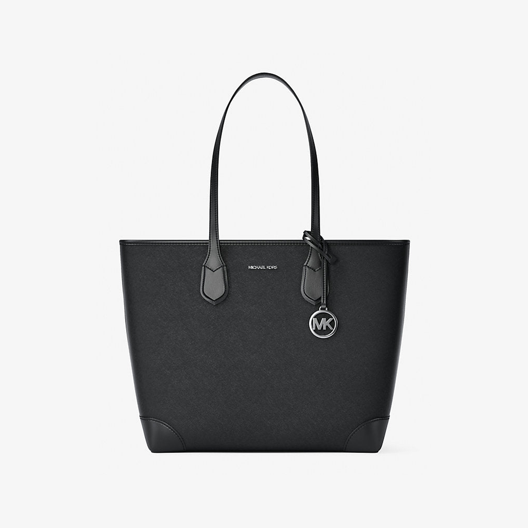 Eva Large Saffiano Leather Tote Bag