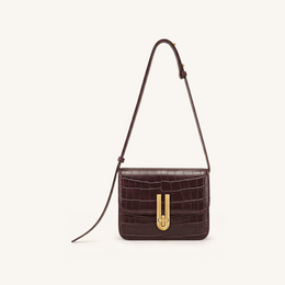 Evania Lock Shoulder Bag - Red