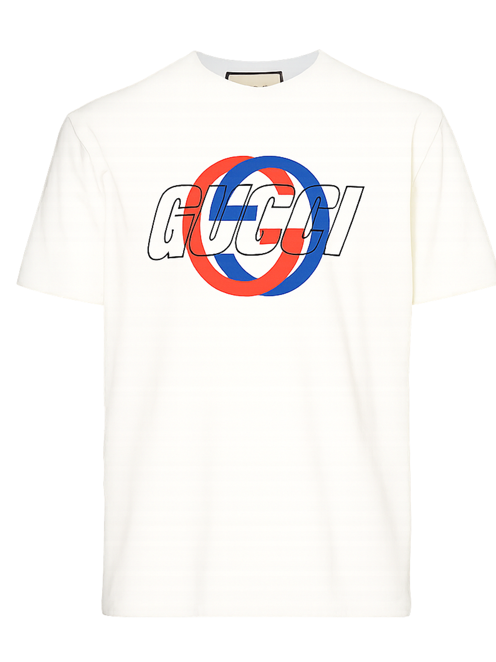 Gucci GG Printed T-Shirt in White