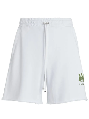 Amiri MA Logo Sweatshorts in White