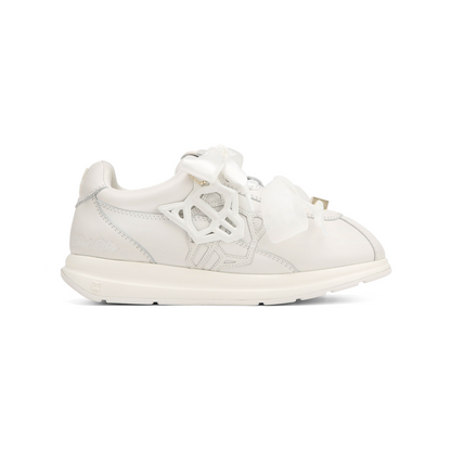 Expense White Leather