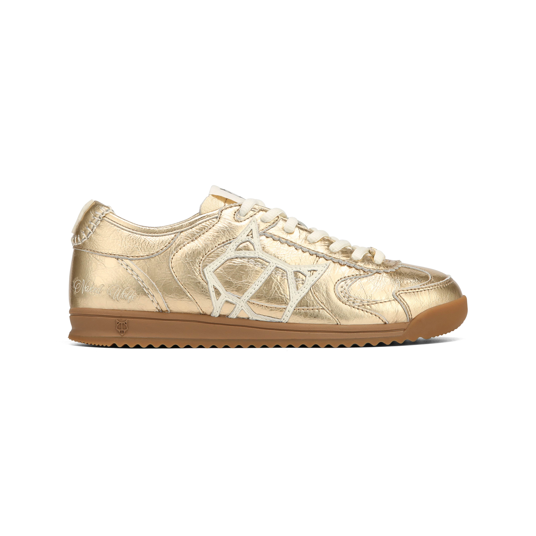 Exposure Crinkle Leather Gold