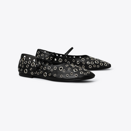 Eyelet Mary Jane Ballet