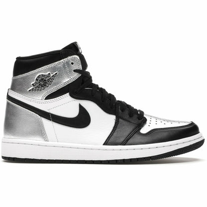 Air Jordan 1 High Silver Toe