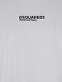 Dsquared2 'Cool Fit Tee' White T-Shirt with Logo Print on the Front in Cotton Man