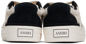 AMIRI Black & Off-White Sunset Skate Sneakers