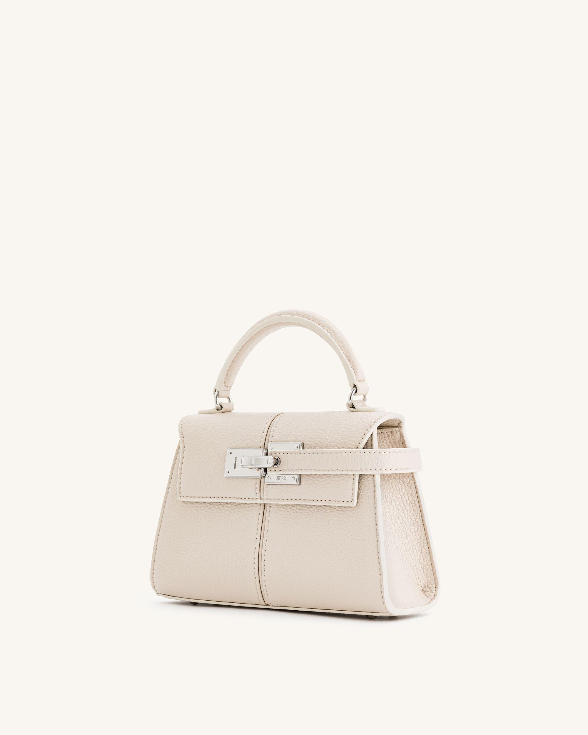 Elise Top Handle Bag - Blue Denim