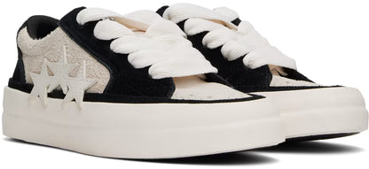AMIRI Black & Off-White Sunset Skate Sneakers