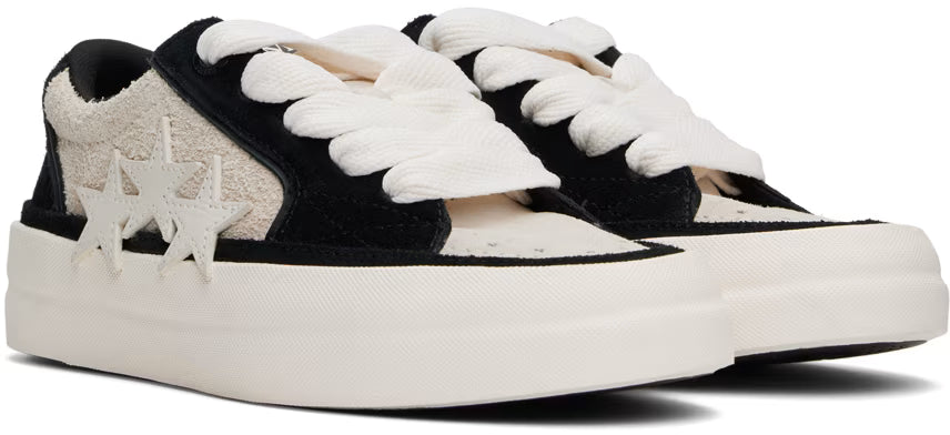 AMIRI Black & Off-White Sunset Skate Sneakers