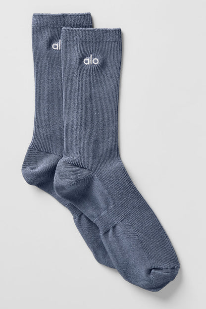 Unisex Half-Crew Understated Sock