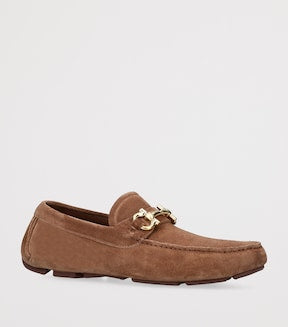 Suede Parigi Gancho Driving Shoes