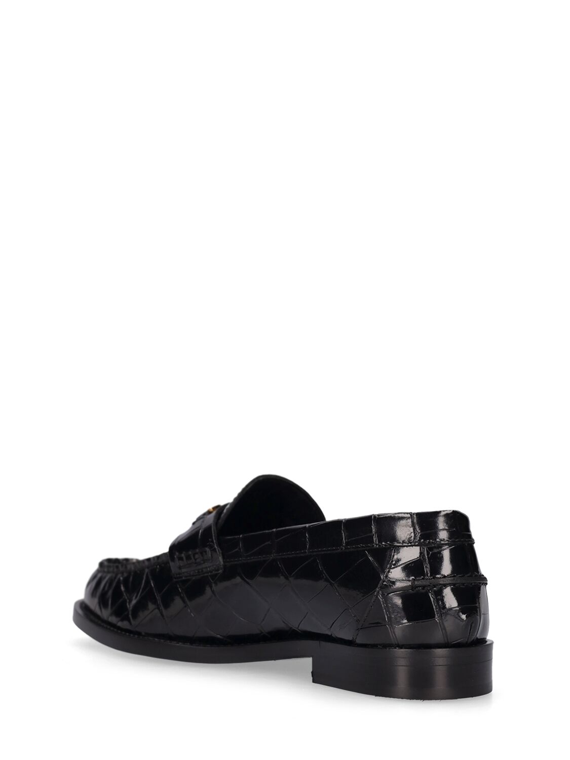 Versace Versace 25mm Leather loafers - Size: UK 5 Loafers | Shop From The Mirage