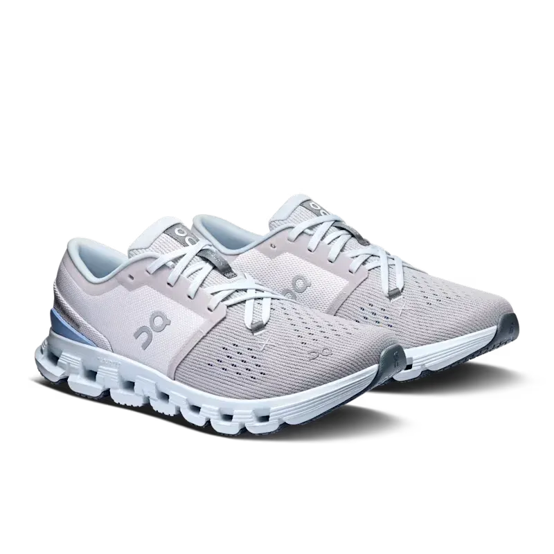 On Running Cloud X 4 Silver Chambray