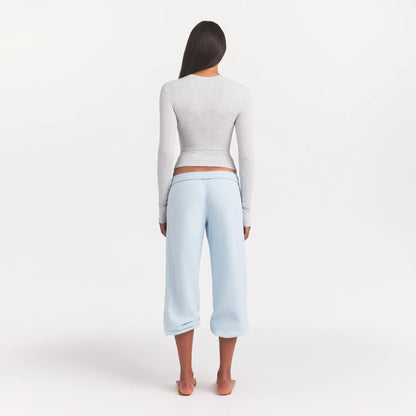 Cotton Jersey Long Sleeve T-shirt