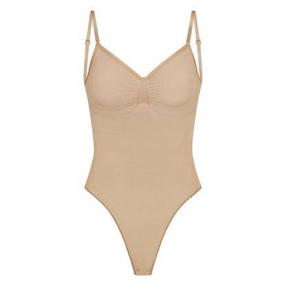 Seamless Sculpt Low Back Thong Bodysuit