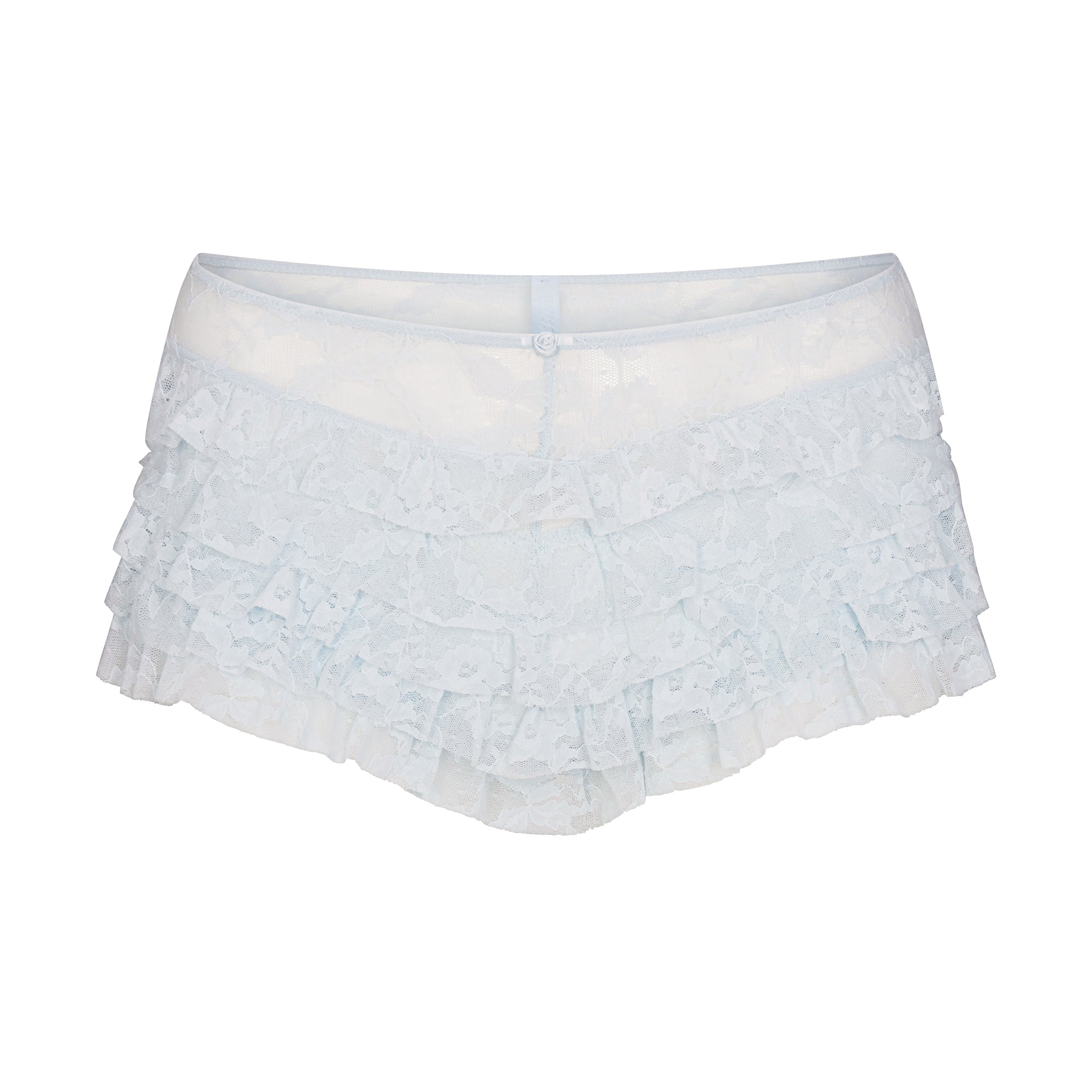 Stretch Lace Ruffle Short