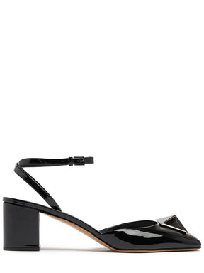 Valentino Garavani 60mm One Stud patent leather pumps