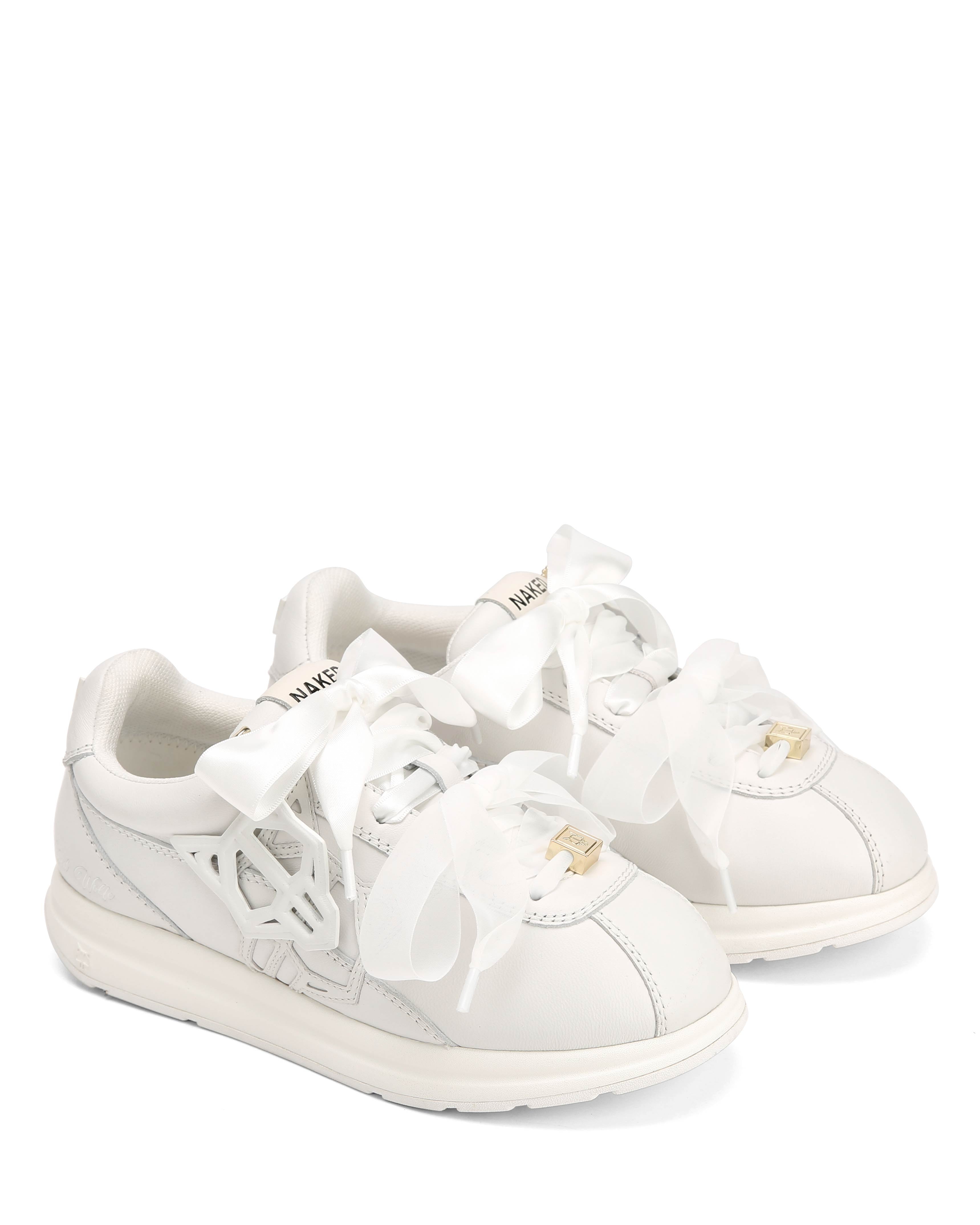 Expense White Leather