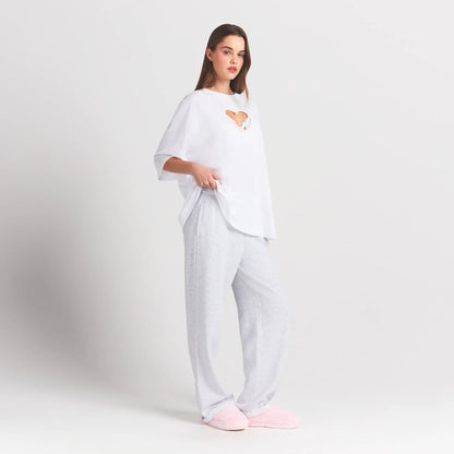Worn in Jersey Heart Oversized T-shirt