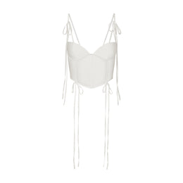 Ultra Fine Mesh Bow Corset