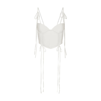 Ultra Fine Mesh Bow Corset