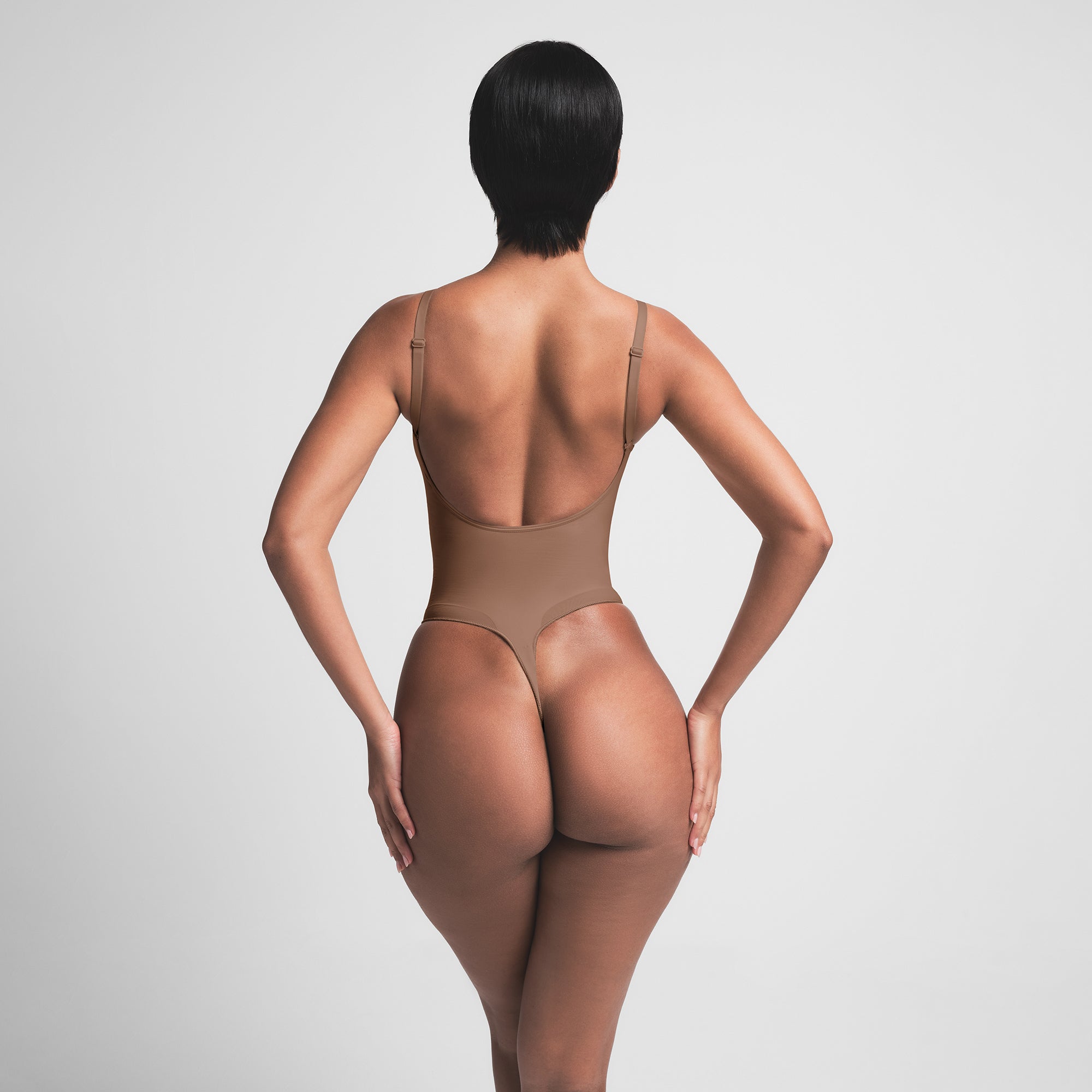 Seamless Sculpt Low Back Thong Bodysuit