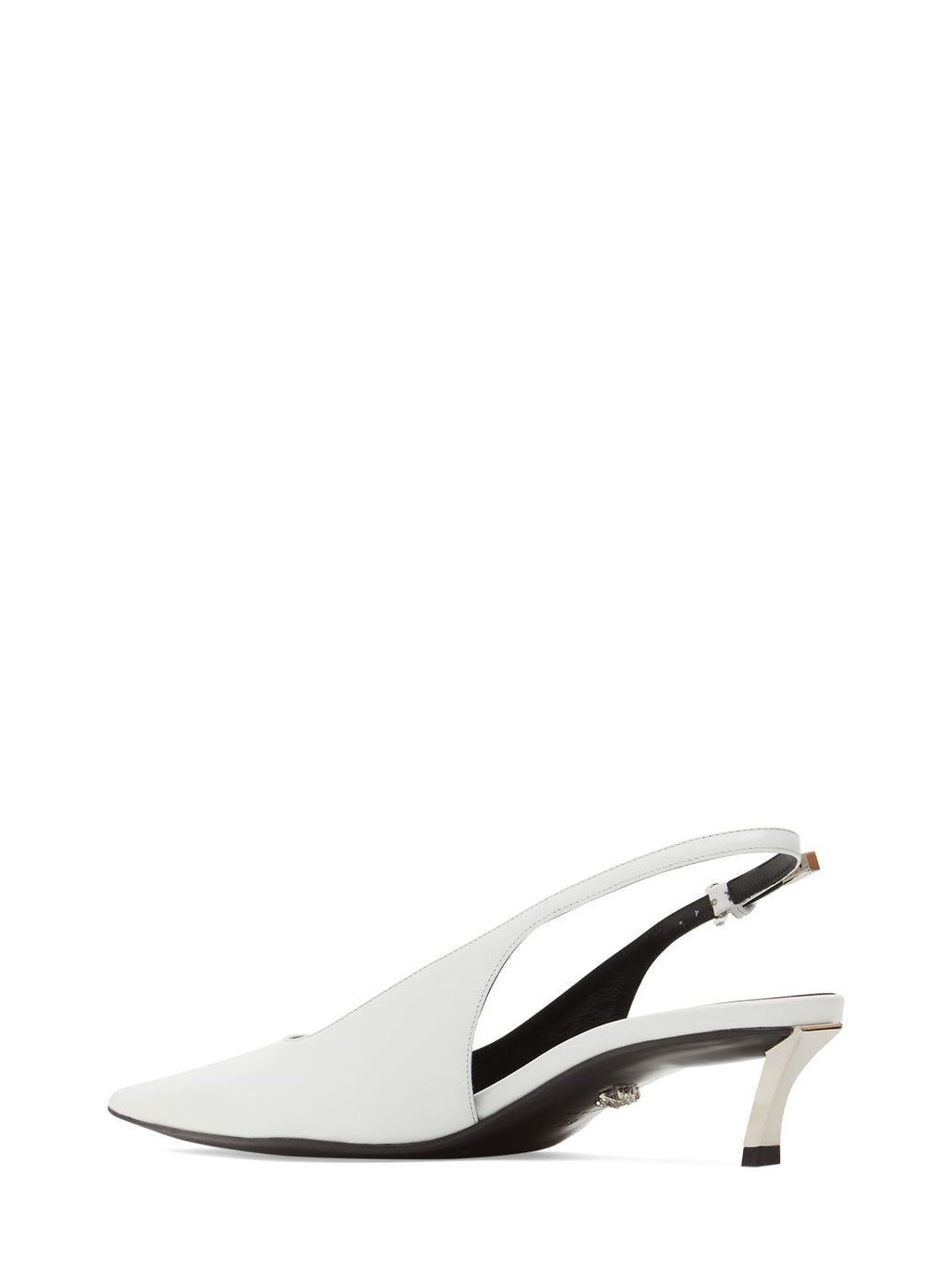 Versace Versace 40mm Leather slingback pumps - Size: UK 3 Heels | Shop From The Mirage
