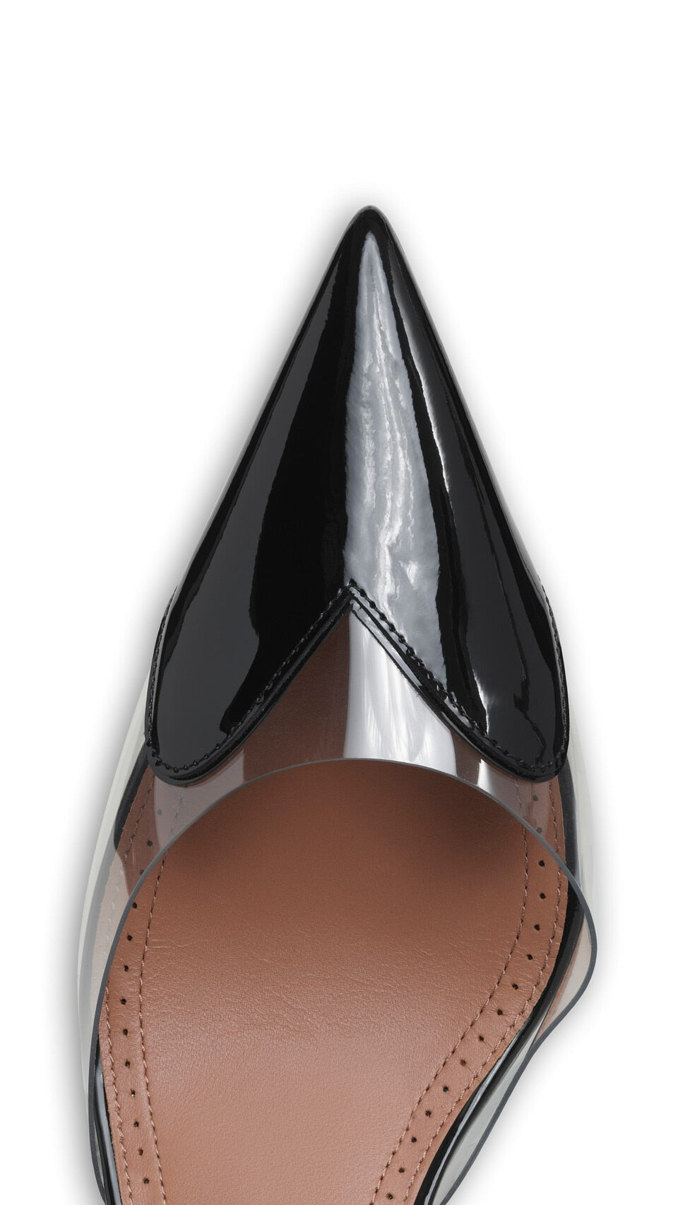 LE COEUR WEDGE MULES IN PATENT LEATHER
