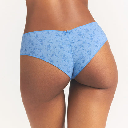 Lightweight Cotton Ruched Back Hipster 10-pack