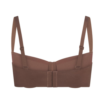 No Show Unlined Balconette Bra