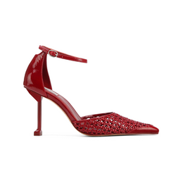 Fable Red Crinkle Patent
