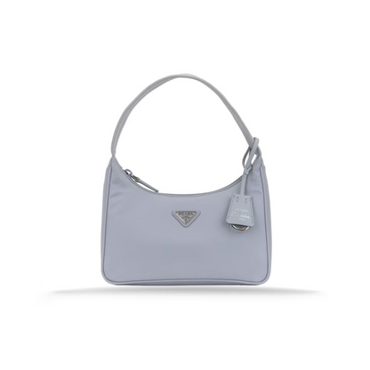 Fabric Handbag with Logo Detail